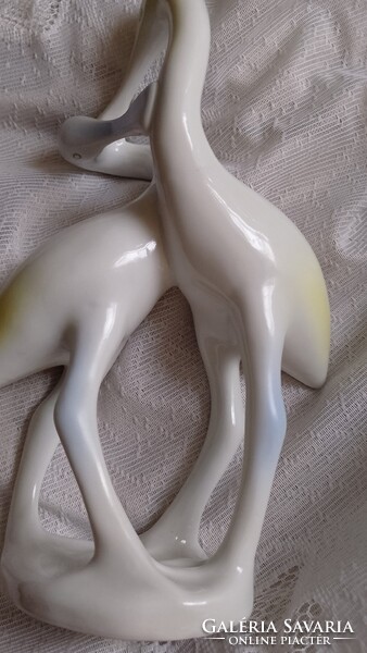 Hollóházi vízi madár páros hibátlan