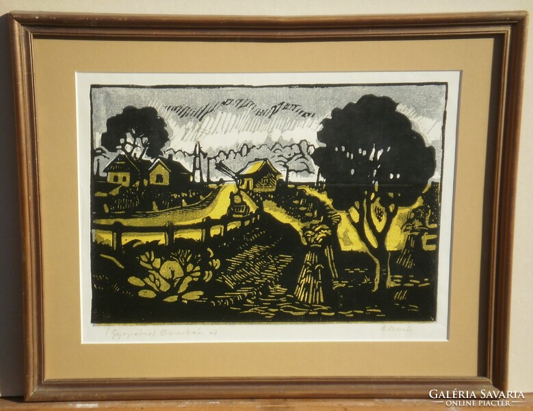 (N) Alexin Andor (1921-2003) : Orosházi út