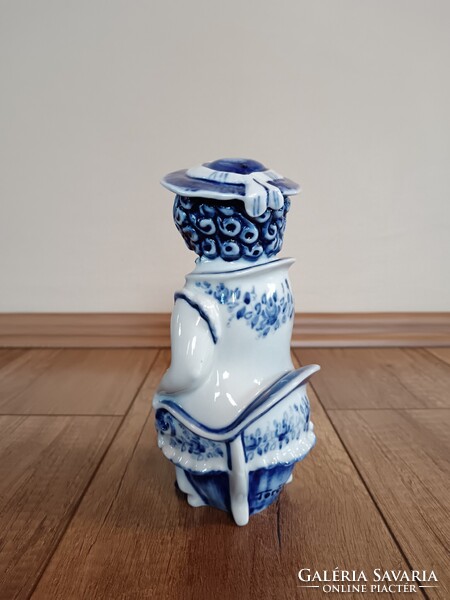 Régi Zsolnay Török János krumpli figura Lujza