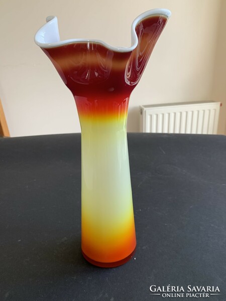 Mid-century Dragan Drobnjak tequila üveg váza jugoszláv