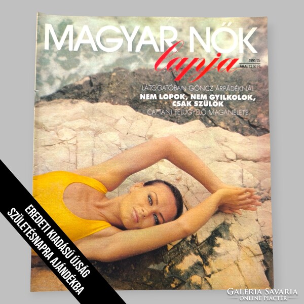 1990 április 28  /  Magyar NŐK Lapja   /  Újság - Magyar / Hetilap. Ssz.:  33338