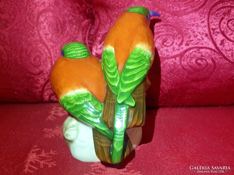 Herendi madár pár figura