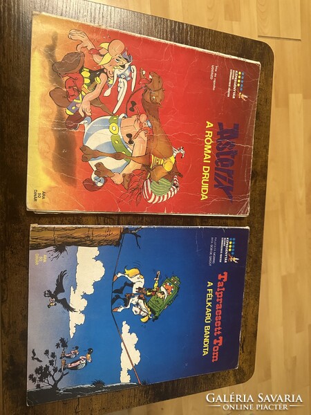 Újvidéki Asterix és Talpraesett Tom gyűjtemény Az/10-48 komplett