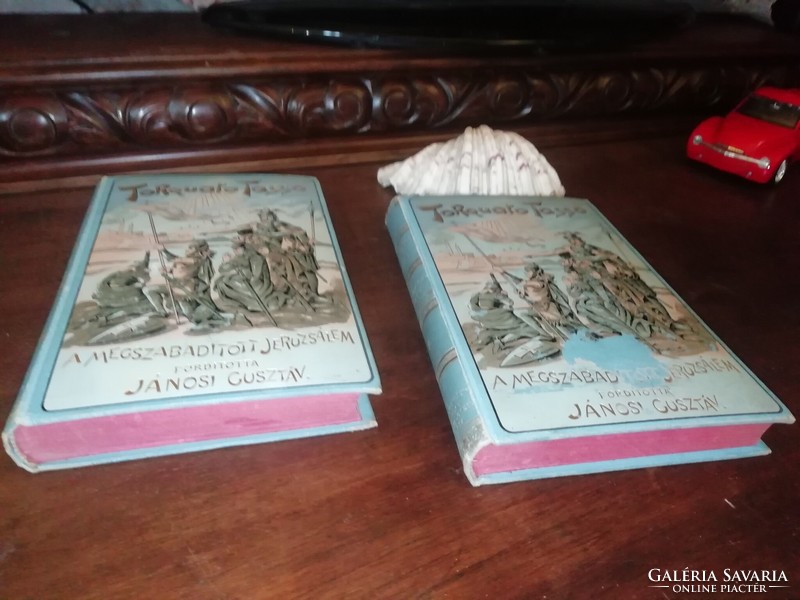 Torquato Tasso A megszabadított Jeruzsálem I-II. 1893 Gyűjtői darabok.Több száz aukció és akció vegy