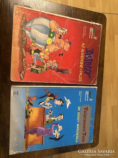 Újvidéki Asterix és Talpraesett Tom gyűjtemény Az/10-48 komplett