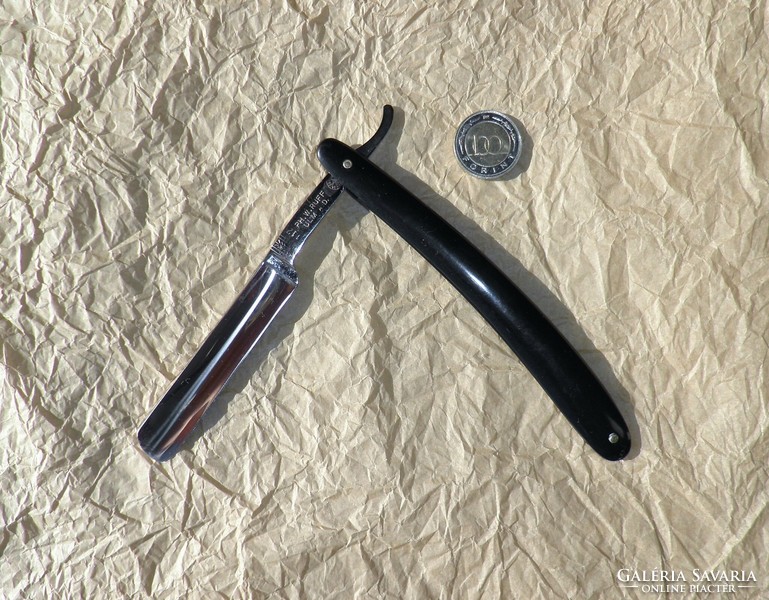 Old ruff razor, from collection. Knife, cleaver, dagger, razor.