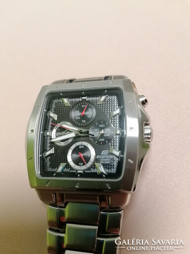 Casio Edifice férfi karóra nagyon ritka 4 segédkörös számlappal