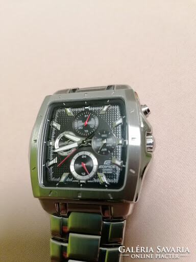 Casio Edifice férfi karóra nagyon ritka 4 segédkörös számlappal