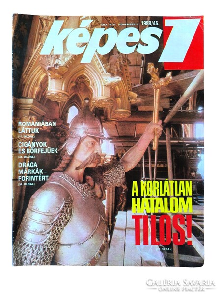 1988 augusztus 6  /  képes7  /  Újság - Magyar / Hetilap. Ssz.:  29331
