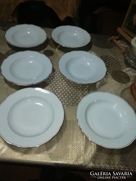 Old porcelain plates 6 pcs mixed brands in the condition shown in the pictures. Hundreds of auctions and sales