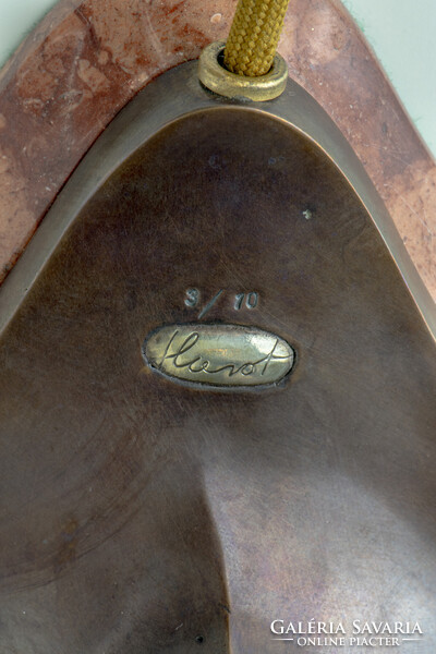 Szecessziós stílusú asztali lámpa