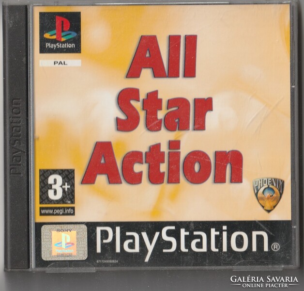 Play Station 1 játék gyüjtemény. All Star Action 2 lemezes