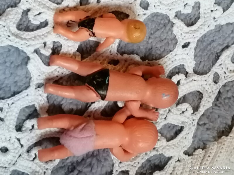 Retro mini gumibabák, babaházba a hetvenes évekből  32.