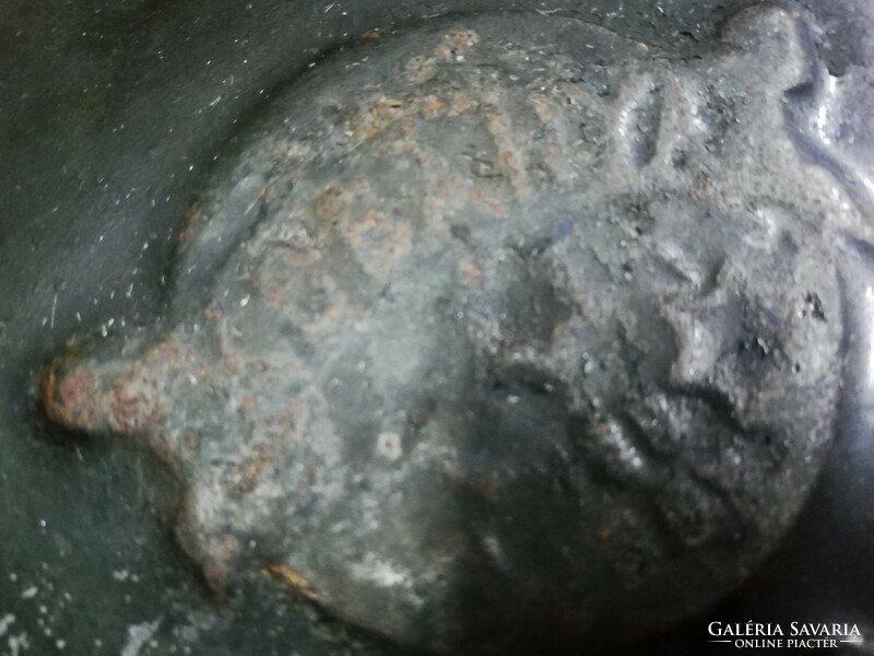 Antik Köbányai vasedény 10 es nagy méretű