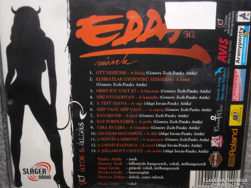 EDDA MŰVEK ÁTOK ÉS ÁLDÁS CD ÚJ gyári bontatlan