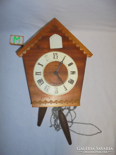 Majak kakukkos óra, falióra - fa tokos