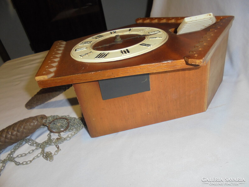 Majak kakukkos óra, falióra - fa tokos