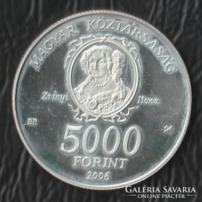 5000 Forint Zrínyi Ilona Munkácsi vár 2006