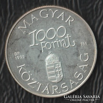 1000 Forint 1995 Régi dunai hajók. Hableány.