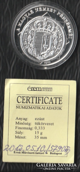 Magyar nemzet pénzérméi, Rákóczi szabadságharc ezüst forint.