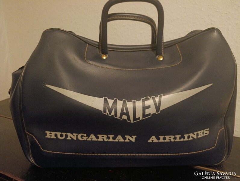 Eredeti MALÉV kézi táska (retró, vintage, gyűjtőknek ajánlott)