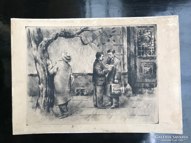 Különleges Rézkarc ! 9