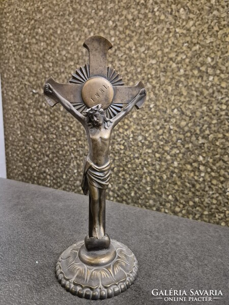 Bronz jézus kereszt