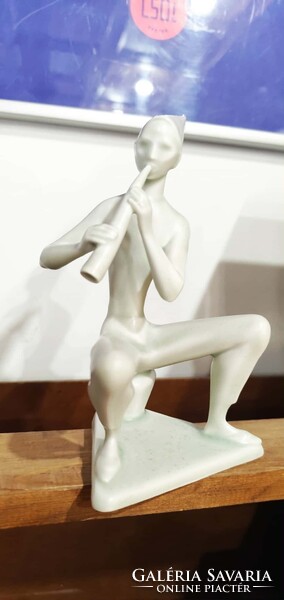 Ritka Herendi, furulyázó bohóc, Hanzély!