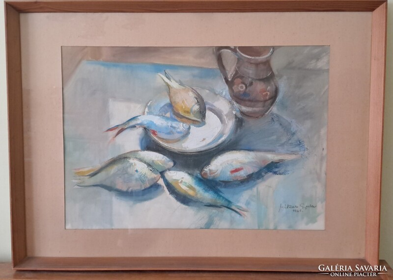 Mikus Gyula festmény