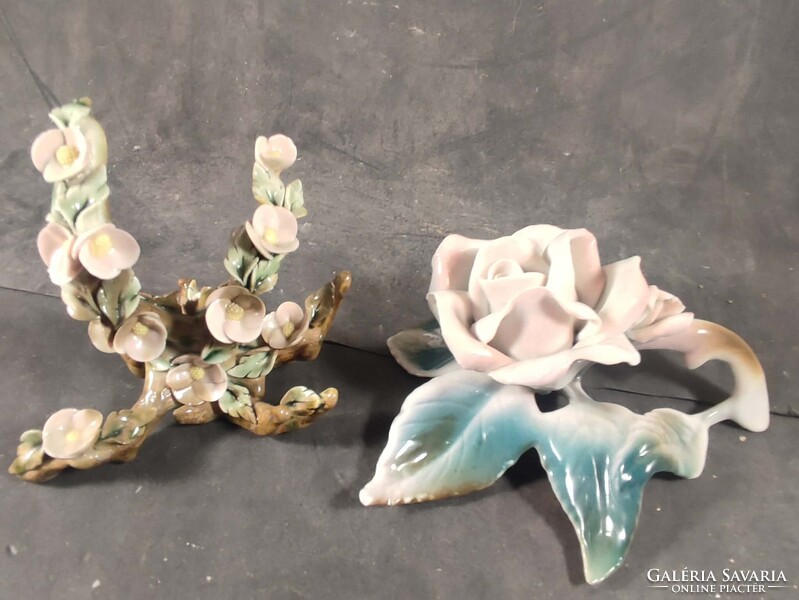 Porcelán virág csokrok 219