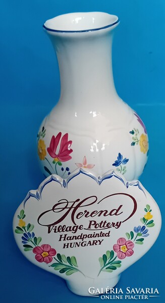 Herendi kerámia váza és reklámtárgy