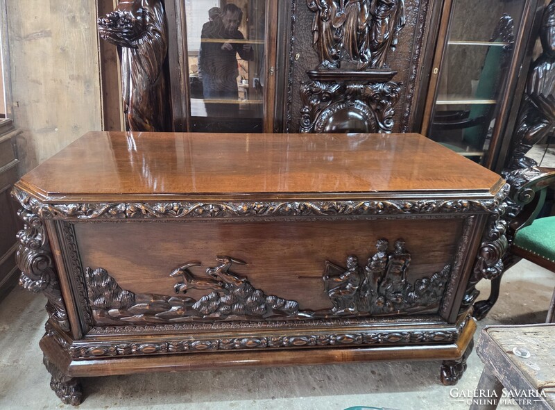 Neoreneszánsz dolgozószoba restaurált