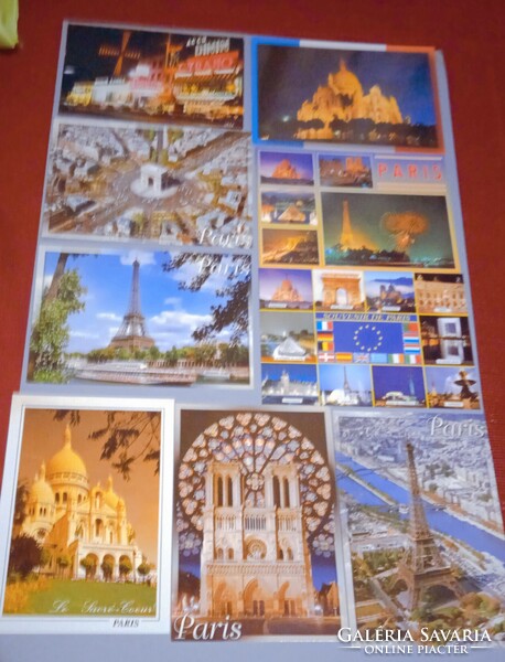 A collection of mint condition post cards from Paris