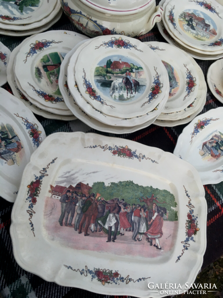 Sarreguemines étkészlet, 6 személyes