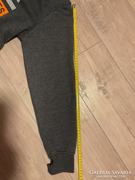 JACK&JONES  fiú/férfi hosszú ujjú kapucnis pulóver, M, sérült!