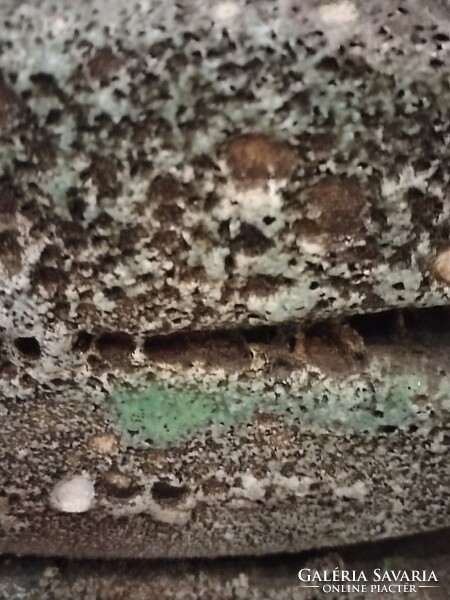 Mid-century, stúdió kerámia váza / a 60- es,70- es évekből