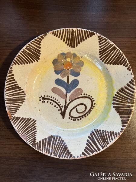 Turda(?) népi tányér