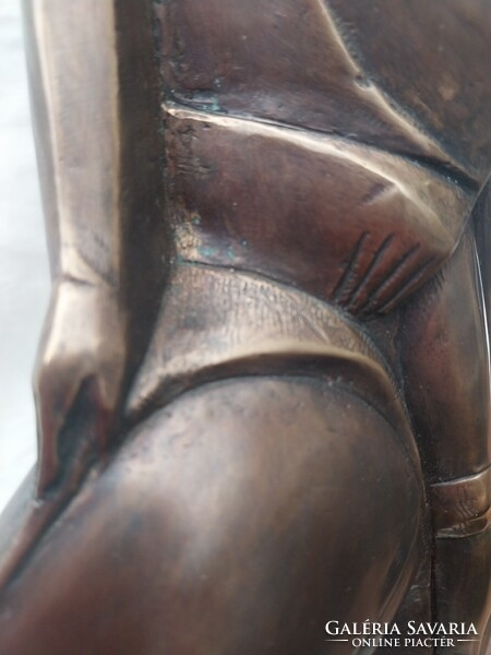 Olcsai Kis Zoltán Don Quijote bronz szobra