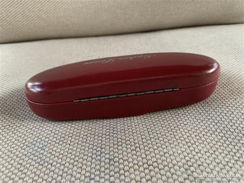 Vintage Sophia Loren szemüvegkeret, szemüveg saját tokjában