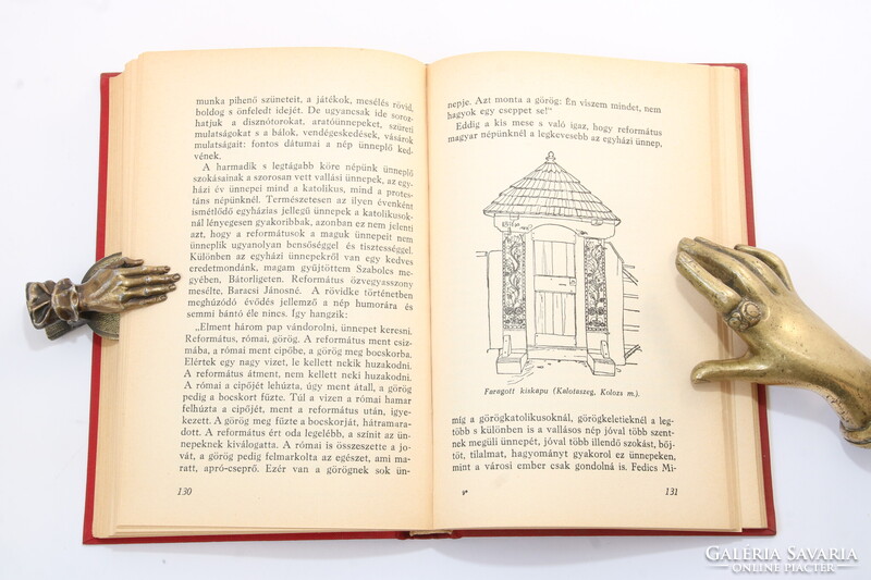 Dedikált - Ortutay Gyula - Kis magyar néprajz Első kiadás Szép példány!