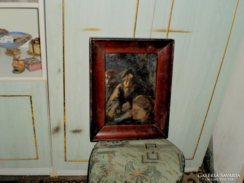 Szignózott olaj festmény