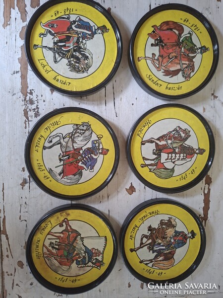 1848-as mintázatú pohár alátét