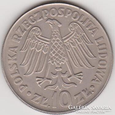 Lengyelország 10 Złotych  (Casimir III the Great) 1964 G