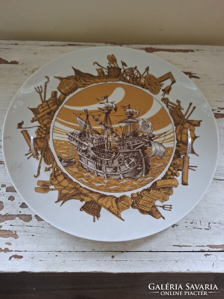 Német Luisenburg Bavaria falitányér