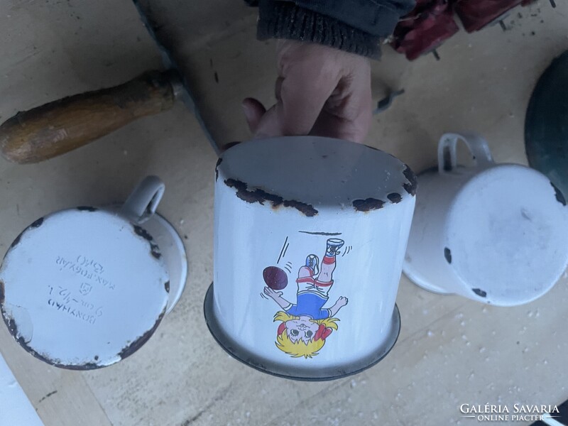 3 db retro bögre egyben kb szocreal talan 90 es évek lehet