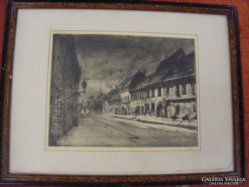 Élesdy István   Utcarészlet