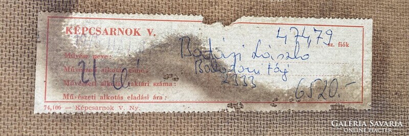 Batári László - Balatoni táj