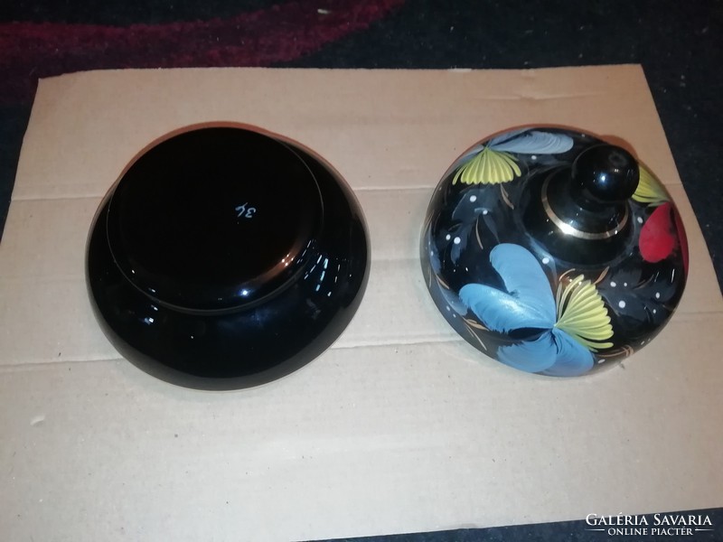 Nagyon szép Antik festett sorszámozott üveg. ﻿Hihetetlen aukciók és akciók folyamatos