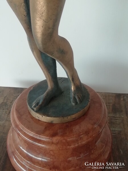 Pásztor - Kleopátra bronz szobor