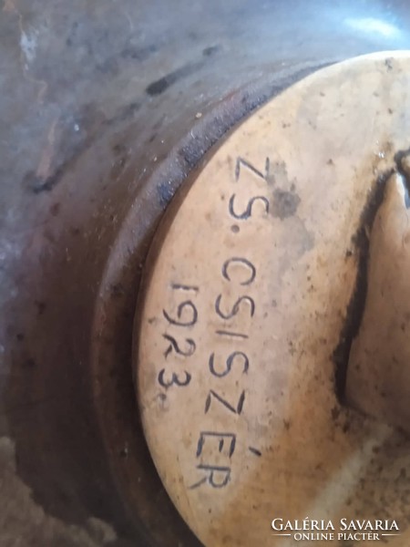 Antique Brass Ashtray 1923